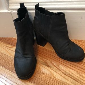 Black Target Booties 9